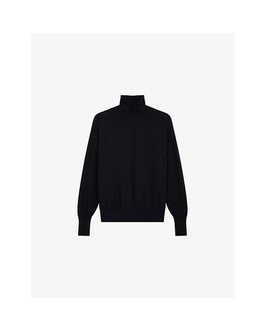 Soeur Black Nord Merino Wool Jumper