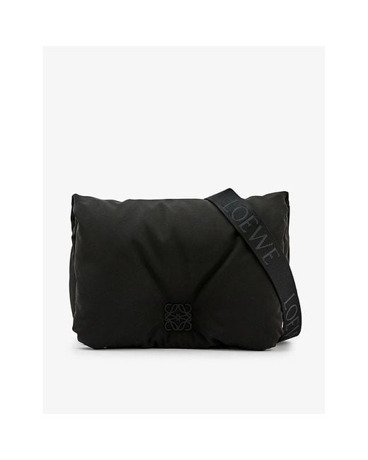 Loewe Puffer Goya Padded Leather Down Shoulder Bag