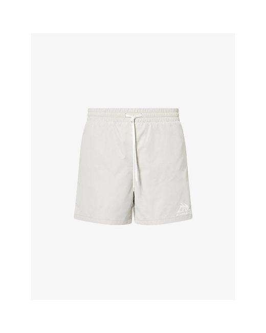 GODMADE White Drawstring Swim Shorts for men