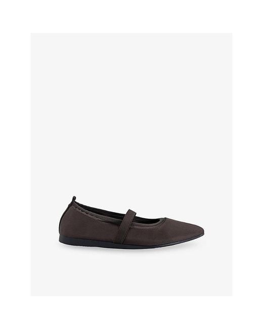 Vagabond Black Hillary Woven Ballet Flats