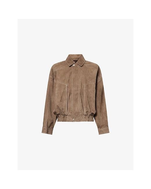 Arma Brown Frederica Suede Jacket