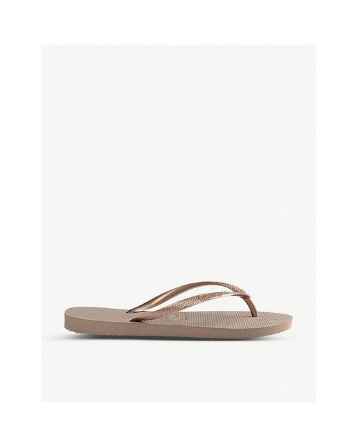 Havaianas Multicolor Slim Rubber Flip-Flops