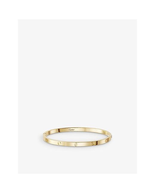 Cartier Natural Love Small 18ct Yellow-gold Bracelet
