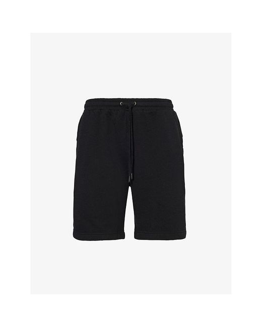 Derek Rose Black Quinn Relaxed-fit Cotton-blend Shorts for men