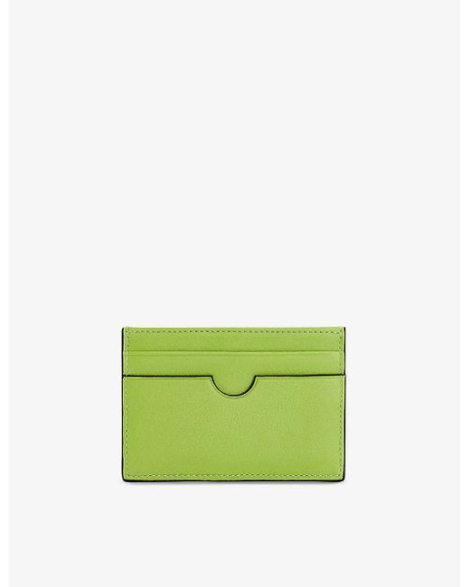 Loewe X My Neighbour Totoro Leather Card Holder in Green | Lyst