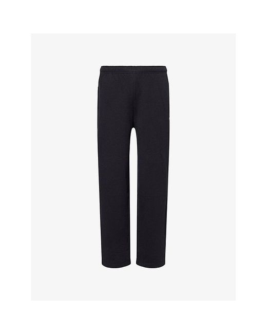GYMSHARK Blue Rest Day Essential Straight-Leg Cotton-Jersey Jogger for men