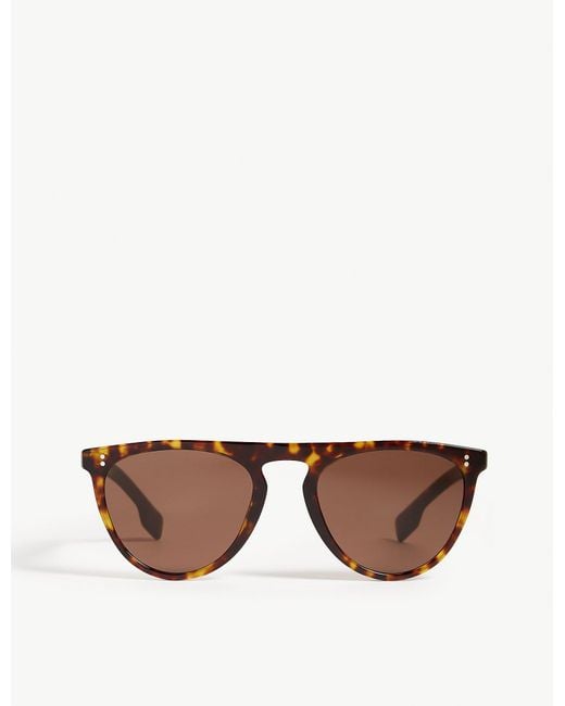 Burberry Brown B4281 Pilot-frame Sunglasses for men
