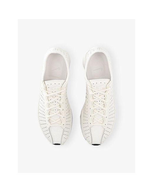 Nike White Air Superfly Leather And Suede Trainers