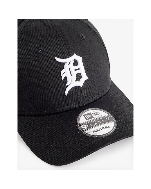 KTZ Black 9forty Detroit Tigers Cotton-twill Cap for men