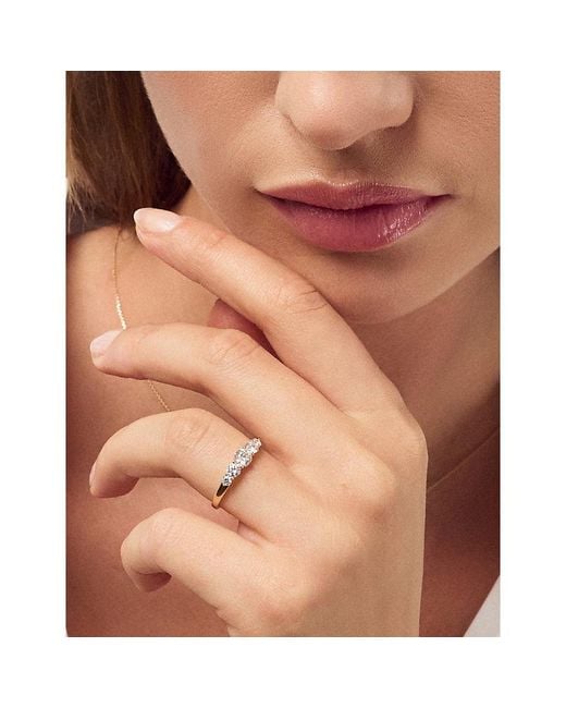Sif Jakobs Metallic Tiara 14Ct- And 0.67Ct Lab-Grown Diamond Ring