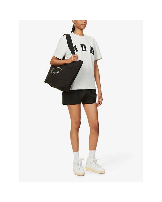 ADANOLA White Core Relaxed-Fit Cotton T-Shirt