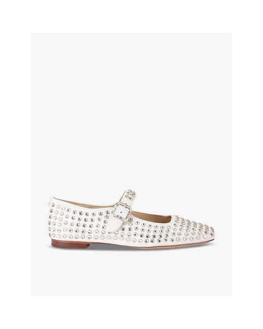 Sam edelman white flats on sale