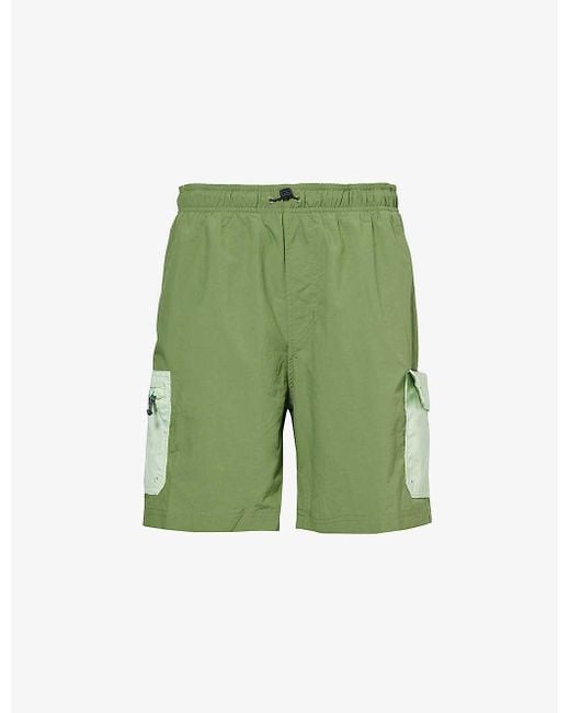 Columbia Green Summer Dry Drawstring-waist Shell Shorts X for men