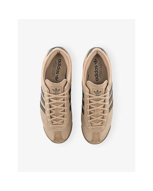Adidas Natural Italia 70S Suede Trainers for men