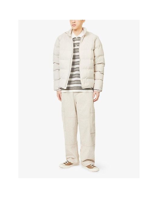 Les Deux White Noor Ripstop Puffer Down Jacket for men