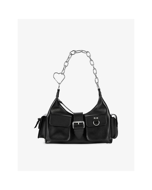 The Kooples White Amelia Bag Charm