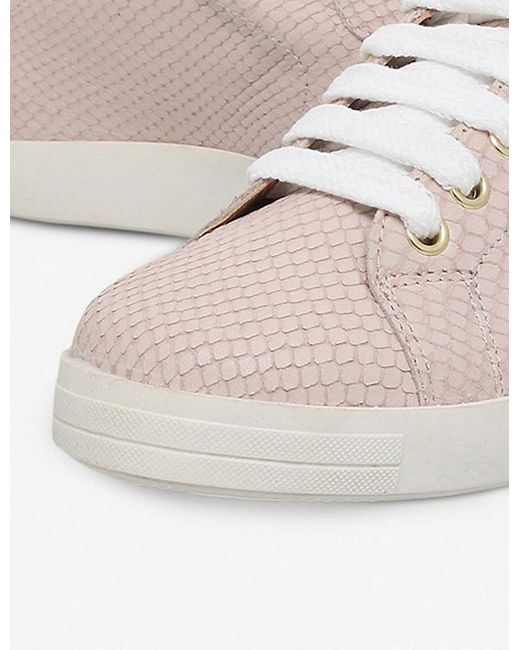 carvela jaguar trainers white