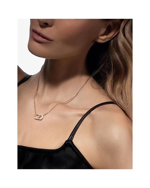 Messika Metallic So Move 18Ct And 0.65Ct Diamond Pendant Necklace