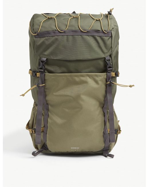 Sandqvist Green Mountain Hike Recycled-nylon Backpack