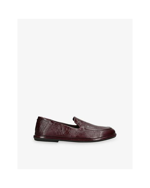 Officine Creative Brown Mienne 101 Leather Loafers