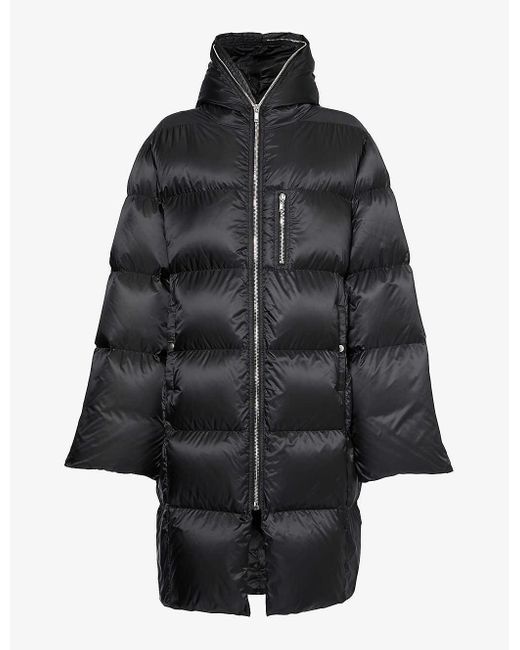 Rick Owens Black X Moncler Gimp Relaxed-fit Shell-down Jacket for men