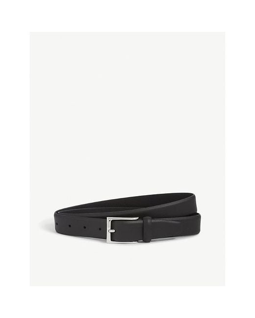 Andersons White Soft Leather Belt for men