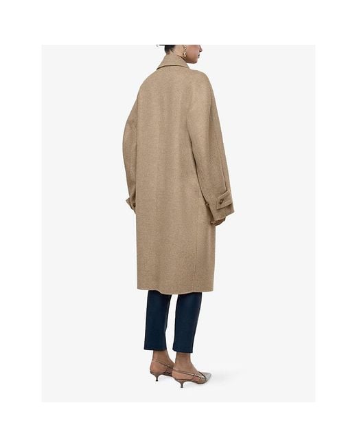 Joseph Natural Franco Double-Face Wool And Cashmere-Blend Coat