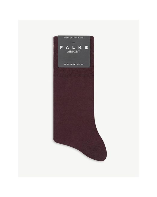 Falke Purple Airport Sock for men
