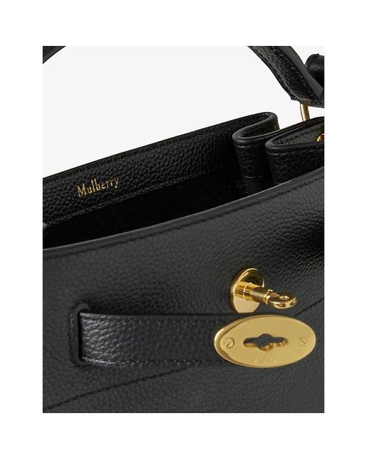 Mulberry Black Islington Small Leather Bucket Bag
