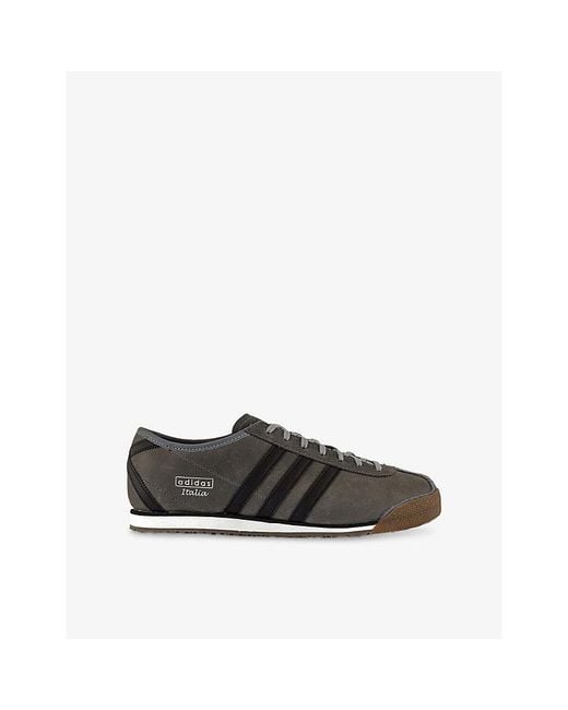 Adidas Black Italia 70S Suede Trainers for men