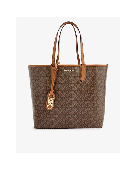 michael kors large brown tote bag