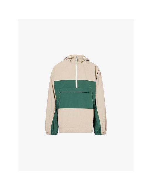 On Shoes Green Zendaya X Half-Zip Nyl Anorak Jacket