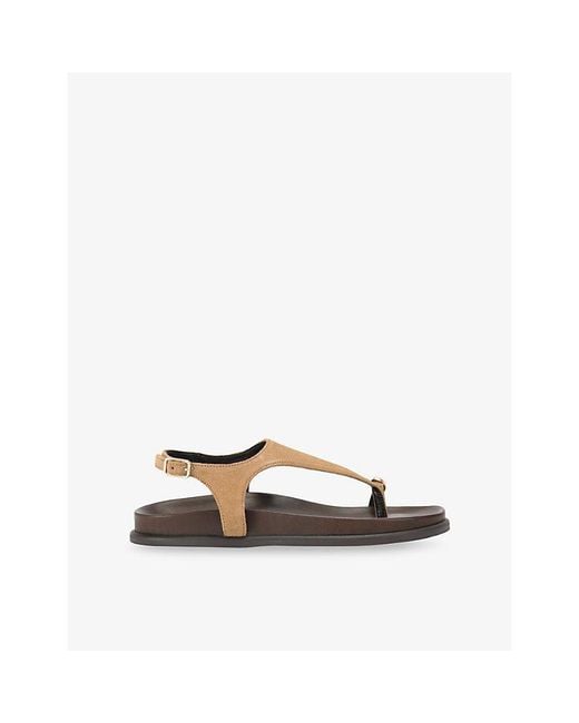 KG by Kurt Geiger Multicolor Rira Suede Sandals