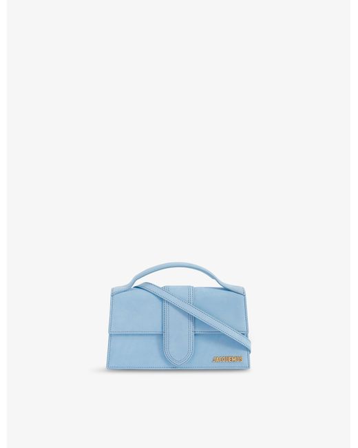 Jacquemus Le Grand Bambino Leather Tophandle Bag in Blue Lyst
