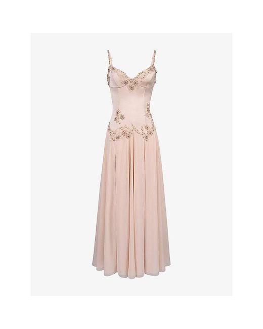 House Of Cb Pink Womens House Of Cb