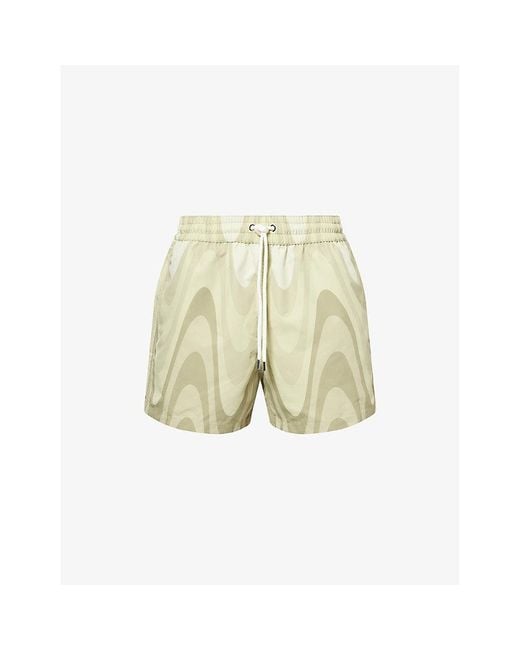 Frescobol Carioca Natural Rio Copa Grain Swim Shorts for men