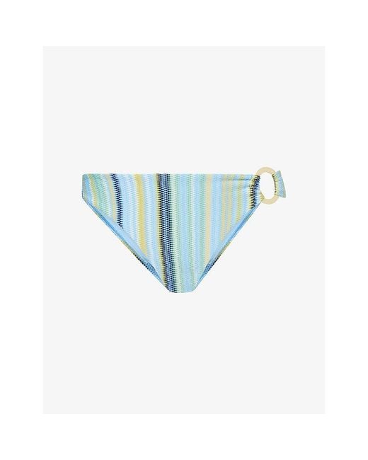Cheap Monday Blue Bronte Bikini Bottom