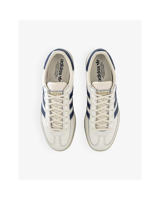 Adidas Blue Handball Spezial Leather Trainers for men