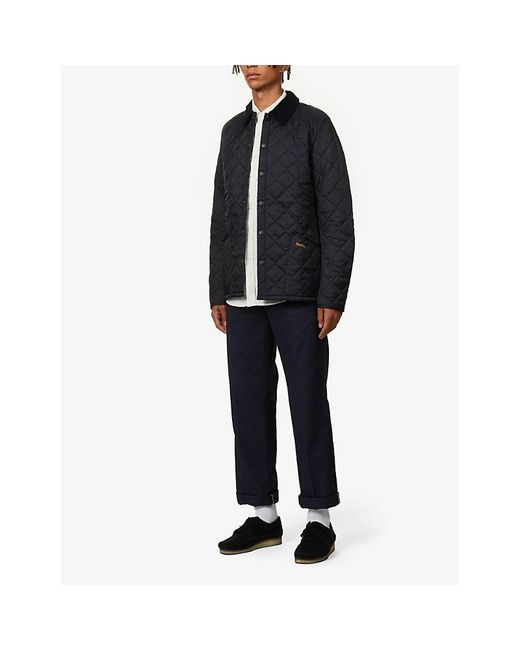 Barbour Blue Liddesdale Quilted Shell Jacket for men