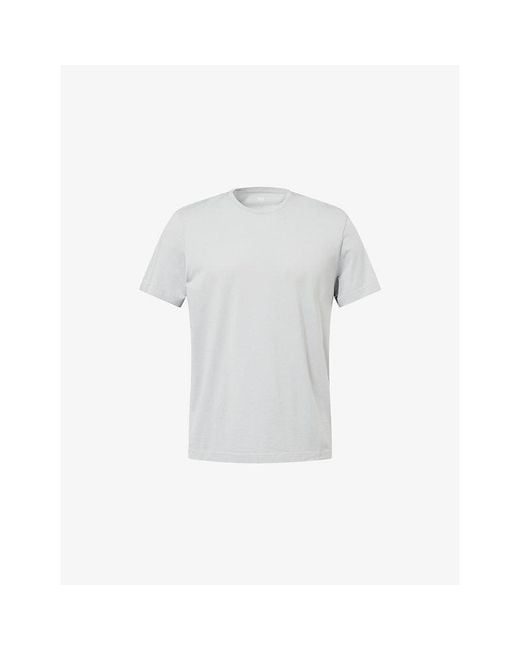 PAIGE White Sorden Crewneck Cotton T-Shirt for men