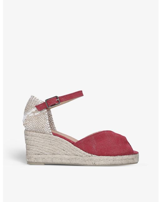 castaner open toe espadrilles