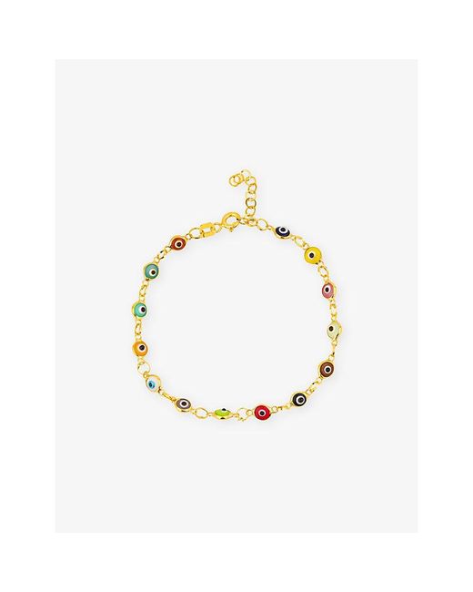 La Maison Du Couturier Metallic Ece London The Nazar Iii 22Ct Vermeil And Sterling- Bracelet