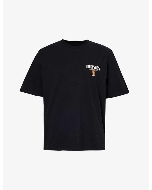 Dickies Black Pearisburg Branded-print Cotton-jersey T-shirt for men