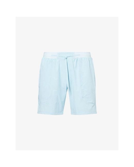 lululemon athletica Blue License To Train Stretch-Woven Shorts for men