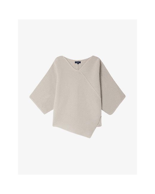 Soeur Natural Essaouira Short-Sleeve Cotton Jumper