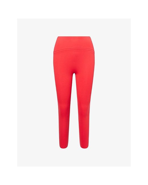 Spanx Red Spanxshape Booty Boost 7/8 Stretch-Jersey Leggings
