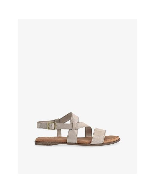 TOMS Multicolor Mar Leather Sandals