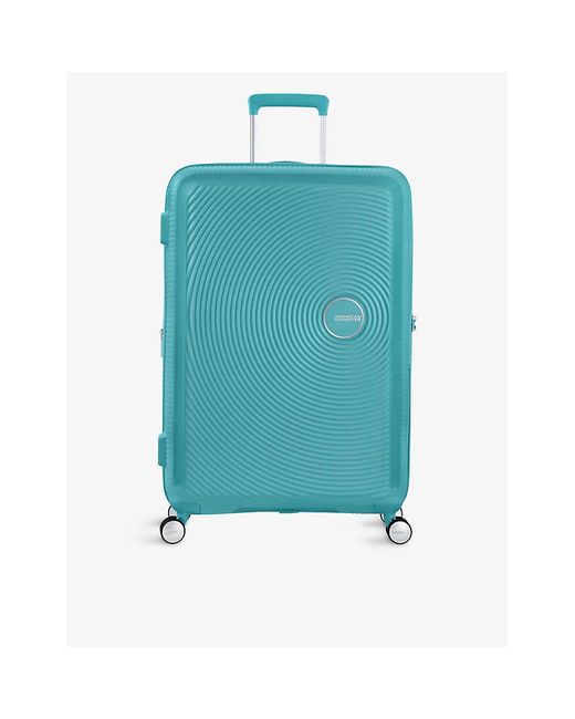 American Tourister Starvibe Expandable Four-wheel Suitcase 77cm in Blue |  Lyst
