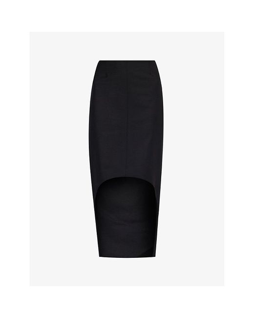 Givenchy Black Giv M31 Front Kick Skirt