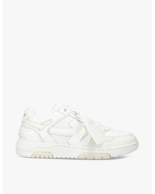 Off-White c/o Virgil Abloh White Off- C/o Virgil Abloh Out Of Office Leather Low-top Trainers for men